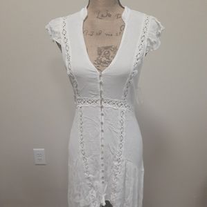 Cotton Candy LA Large White dress